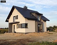 Реализация проекта дома Z245 Фото построенного дома 1