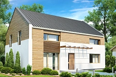 Новая версия дома Zx11 с измененной планировкой