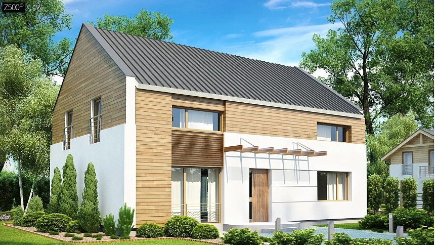 Новая версия дома Zx11 с измененной планировкой