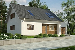 Версия типового проекта Z266 c изменениями в планировке