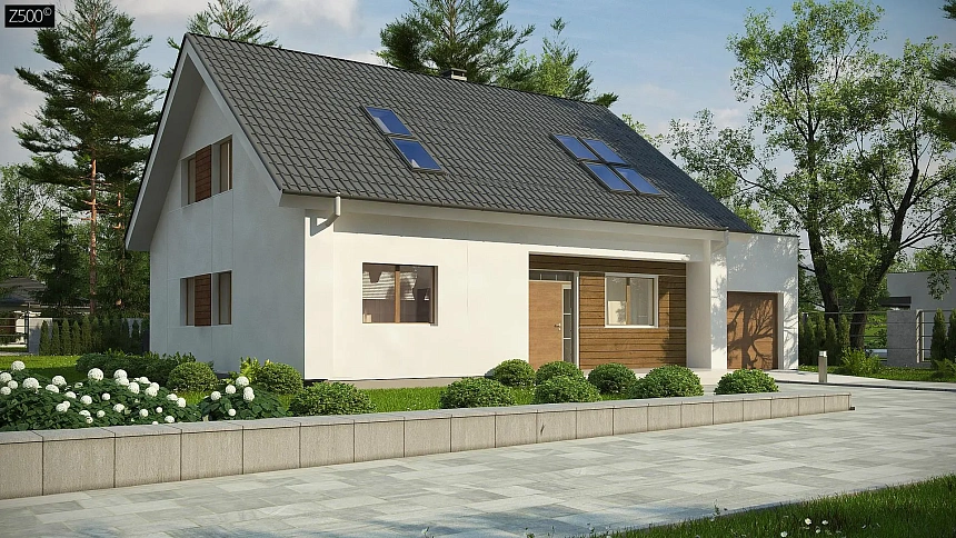 Версия типового проекта Z266 c изменениями в планировке