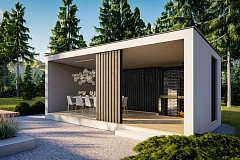 Современная беседка