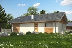 Аккуратный дом с подвалом и тренажерным залом.