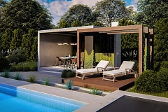 Современная беседка