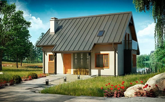 Вариант проекта Z162 с плитами перекрытия