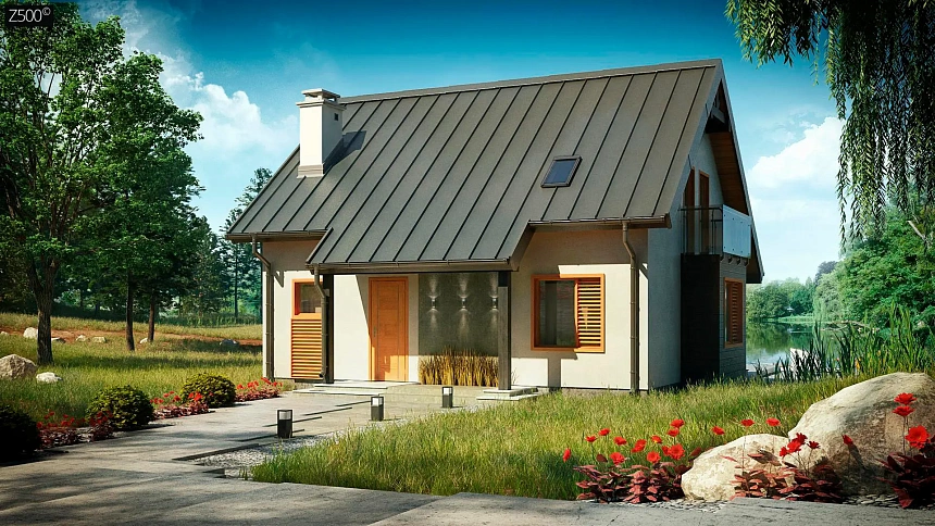 Вариант проекта Z162 с плитами перекрытия