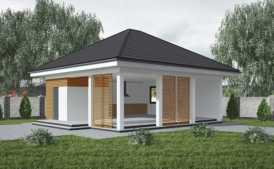 Проект классической беседки