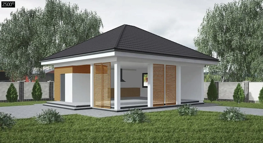 Проект классической беседки