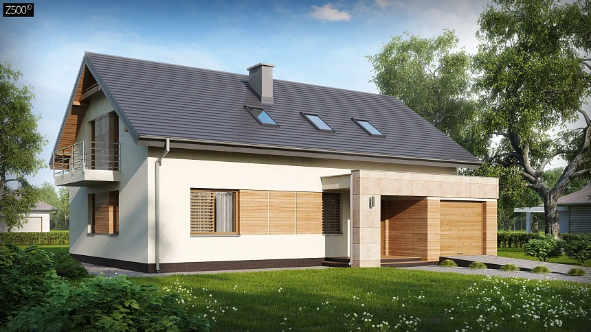 Вариант проекта Zx38 с изменениями в планировке.