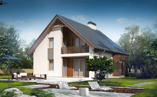 Вариант Z166 с плитами перекрытия