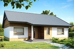 Выгодный небольшой одноэтажный дом с тремя спальнями.