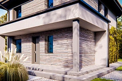 Проект современного двухэтажного дома