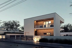 Увеличенная версия Zx82 с гаражом на одну машину.