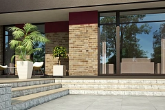 Двухэтажный дом с просторной гостиной и 4 комнаты на втором этаже