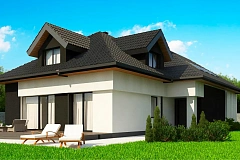 Комфортабельный мансардный дом