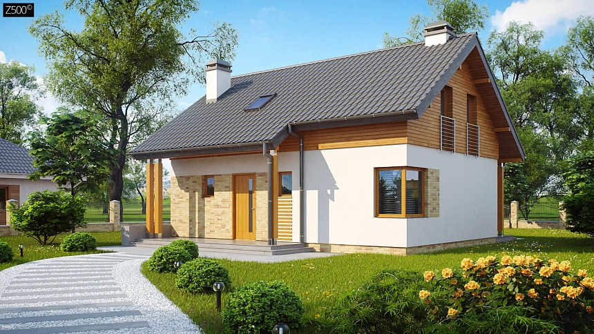 Вариант проекта Z210 с увеличенной площадью котельной.