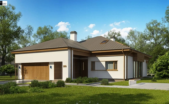 Вариант проекта Z200 c мансардой