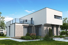 Комфортная резиденция, современный дизайн, оптимальная планировка помещений.