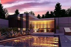 Современный одноэтажный дом с грамотной удобной планировкой