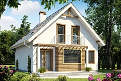 Уютный традиционный дом с эркером и кухней, расположенными на южной стороне, а также с дополнительной спальней на первом этаже.