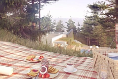 Функциональный одноэтажный дом исключительного современного дизайна.