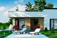 Вариант проекта Zx35 с гаражом на две машины