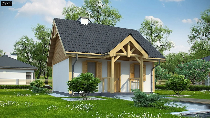 Проект уютного гостевого домика