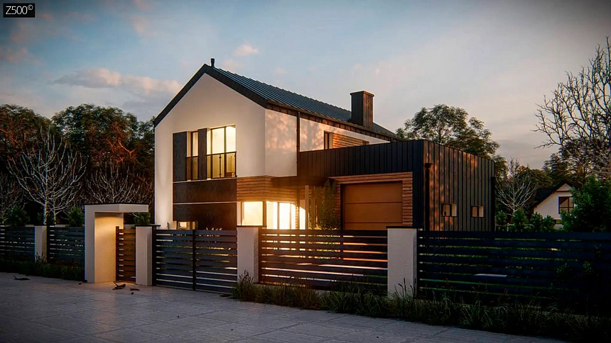 Комфортабельный двухэтажный дом