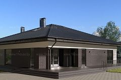 Дом на пять спален.