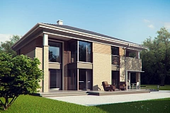 Комфортная двухэтажная усадьба с гаражом на 2 авто