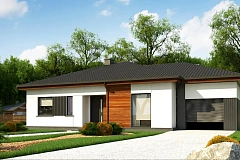 Удобный одноэтажный дом небольшой площади