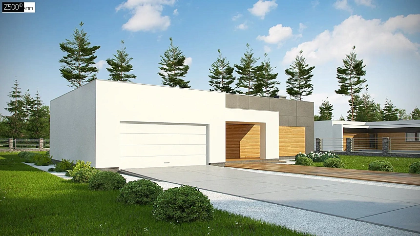 Оригинальный дом в современном стиле