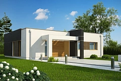 Увеличенная версия проекта Zx105 с гардеробными в каждой спальне.