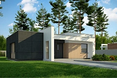 Современный дом для небольшой семьи