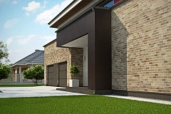 Двухэтажный дом с просторной гостиной и 4 комнаты на втором этаже