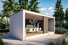 Современная беседка