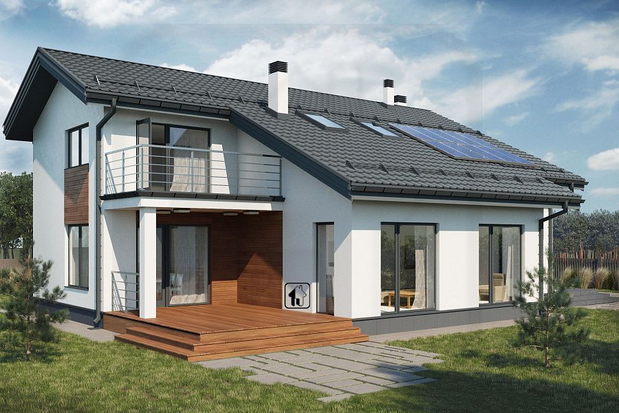 Жилой дом в скандинавском стиле со "вторым светом", г.Дзержинск