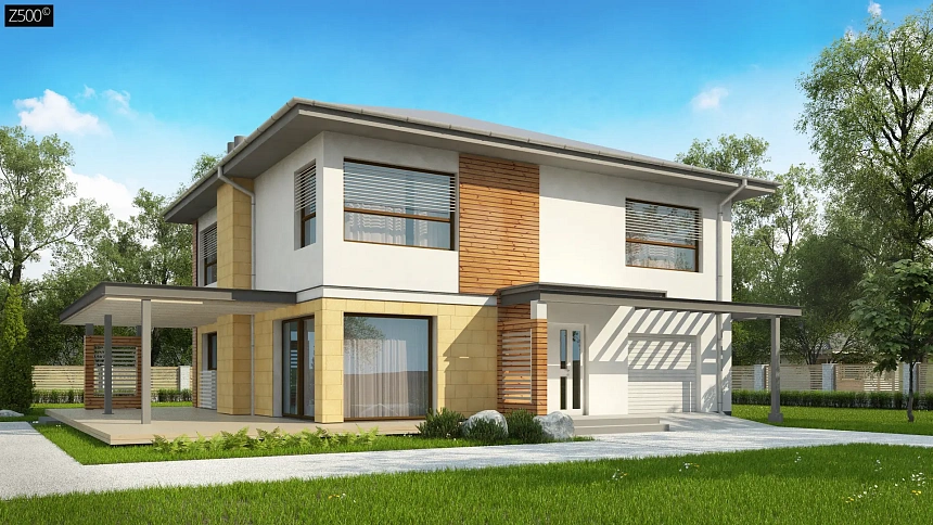 Версия проекта Zx2 c измененной планировкой