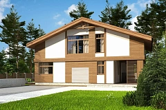 Проект бани с дополнительными комнатами отдыха