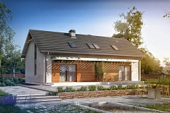 Функциональный удобный двухквартирный дом с отдельными входами в каждую из них.