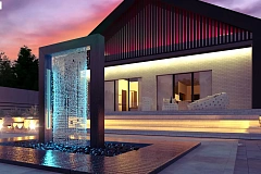 Современный одноэтажный дом с грамотной удобной планировкой