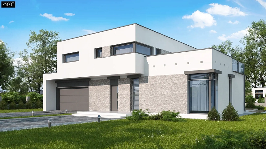 Комфортная резиденция, современный дизайн, оптимальная планировка помещений.