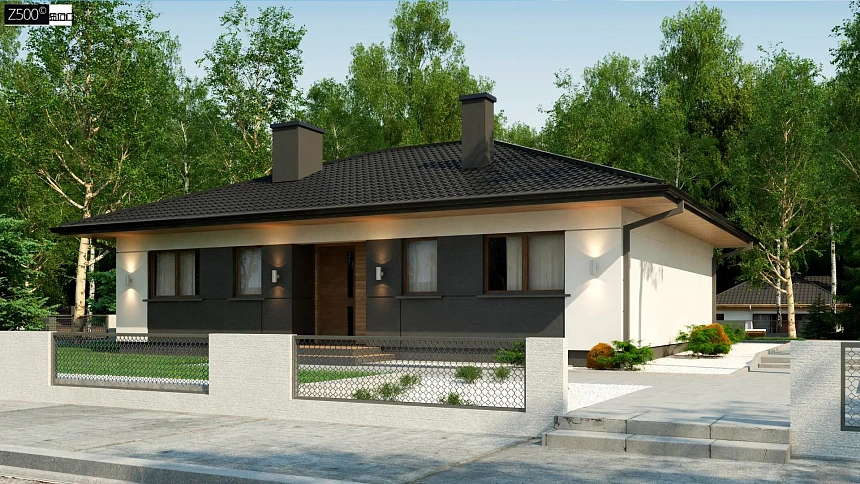 Адаптированный под сейсмику проект Z368D