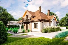 Вариант проекта Z18kl+ c электрическим котлом и подвалом