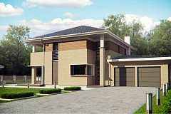 Комфортная двухэтажная усадьба с гаражом на 2 авто