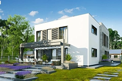 Современный двухэтажный дом&nbsp;&nbsp;с 5 спальнями