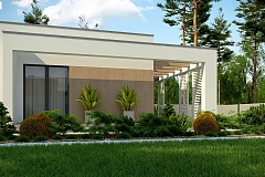 Современный дом для небольшой семьи