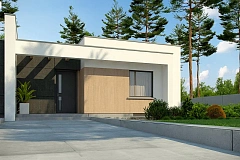 Современный дом для небольшой семьи