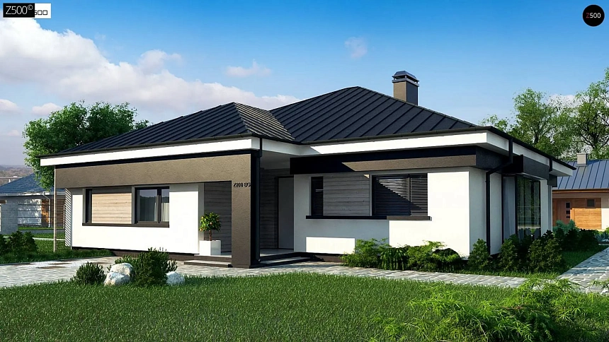 Версия проекта Z200 BG с изменениями в планировке.