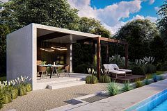 Современная беседка